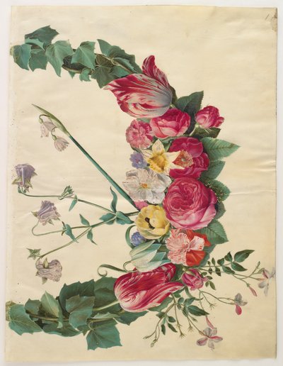 Blumenranke von Hans Simon Holtzbecker